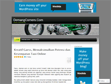 Tablet Screenshot of demangcorners.com